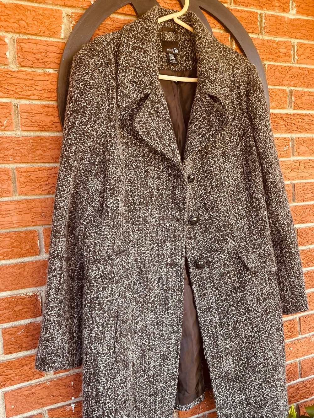 East 5th Winter coat polyester/wool size extra large great shape
